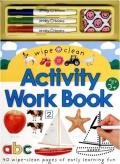 Wipe Clean Activity Work Book with Pens/Pencils and Eraser (Wipe Clean) Cover