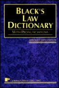 Blacks Law Dictionary Abridged 6TH Edition Cover