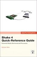 Apple Pro Training Series: Shake 4 Quick-Reference Guide (Apple Pro Training) Cover