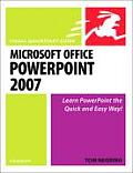 Microsoft Office PowerPoint 2007 for Windows: Visual QuickStart Guide (Visual QuickStart Guides)