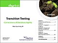 Transition Testing: Cornerstone of Database Agility