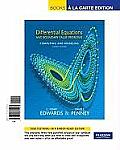 Differential Equations and Boundary Value Problems: Computing and Modeling, a la Carte Text Cover