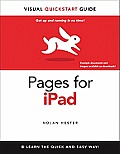 Pages for Ipad: Visual QuickStart Guide (Visual QuickStart Guides) Cover
