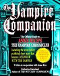 Vampire Companion Rev Edition :Anne Rice Cover