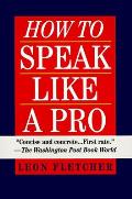 How to Speak Like a Pro Cover