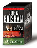 John Grisham 3-Copy Boxed Set: The Firm, the Appeal, the Chamber Cover