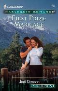 Harlequin Romance Large Print #692: First Prize: Marriage Cover