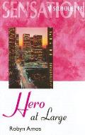 Hero at Large (Large Print)