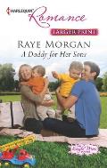 Harlequin Romance Large Print #4372: A Daddy for Her Sons