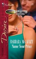 Silhouette Desire #1693: Name Your Price Cover