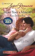 Harlequin Large Print Super Romance #1509: More Than a Memory