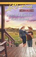 Heart of a Rancher (Love Inspired Large Print)