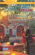 The Fireman's Homecoming (Love Inspired Large Print)