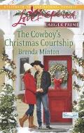 The Cowboy's Christmas Courtship (Love Inspired Large Print)