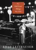 The odd last thing she did :poems