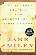 All True Travels & Adventures of Lidie Newton: A Novel (Large Print) Cover
