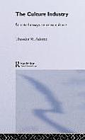 Culture Industry (Routledge Classics) Cover