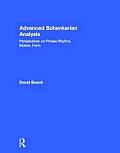 Advanced Schenkerian Analysis: Perspectives on Phrase Rhythm, Motive, and Form