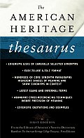 American Heritage Thesaurus 1ST Edition