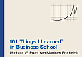 101 Things I Learned (TM) in Business School Cover