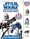 Star Wars the Clone Wars Paper Model-Making Kit with Punch-Out(s) (Grosset Plus + Books) Cover