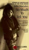 So Much to Tell You Cover