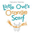 Little Owl's Orange Scarf Cover