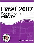 Excel 2007 Power Programming With Vba - With CD (07 Edition)
