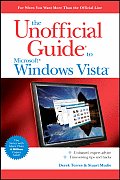 The Unofficial Guide to Windows Vista Cover
