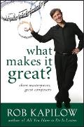 What Makes It Great: Short Masterpieces, Great Composers