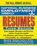 National Business Employment Weekly Guide to Resumes (National Business Employment Weekly Premier Guides Series)