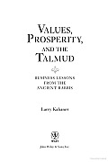 Values, Prosperity and the Talmud: Business Lessons from the Ancient Rabbis