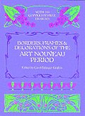 Borders, Frames and Decorations of the Art Nouveau Period (Dover Pictorial Archives) Cover