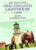 Six Old-Time New England Lighthouse Postcards (Small-Format Card Books)