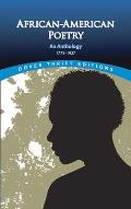 African-American Poetry: An Anthology, 1773-1927 (Dover Thrift Editions) Cover