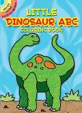 Little Dinosaur ABC Coloring Book (Dover Little Activity Books) Cover