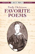 Favorite Poems (Large Print) (Dover Large Print Classics) Cover
