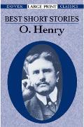 Best Short Stories (Large Print) (Dover Large Print Classics) Cover