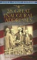 28 Great Inaugural Addresses (Dover Thrift Editions) Cover