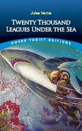 Twenty Thousand Leagues Under the Sea (Dover Thrift Editions) Cover