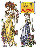 Paper Dolls in the Style of Mucha