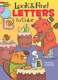 Look & Find Letters to Color (Dover Coloring Books)