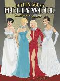 Golden Age of Hollywood Paper Dolls with Glitter! Cover