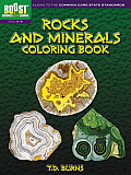 Boost Rocks and Minerals Coloring Book (Boost Educational)