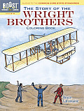 Boost the Story of the Wright Brothers Coloring Book (Boost: Seriously Fun Learning)