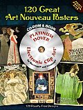 60 Great Art Nouveau Posters Platinum [With DVD] (Electronic Clip Art)