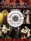 120 Great Paintings of Love & Romance [With CDROM] (Dover Electronic Clip Art) Cover