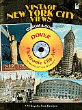 Vintage New York City Views [With CDROM] (Dover Electronic Clip Art)
