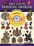 Full-Color Heraldic Designs with CDROM (Dover Full-Color Electronic Design)