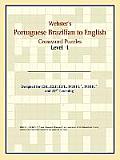 Webster's Portuguese Brazilian to English Crossword Puzzles: Level 4
